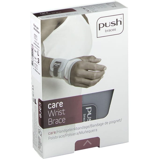 Push Care Polsbrace Links 17-19Cm T3 1 Verband(en)