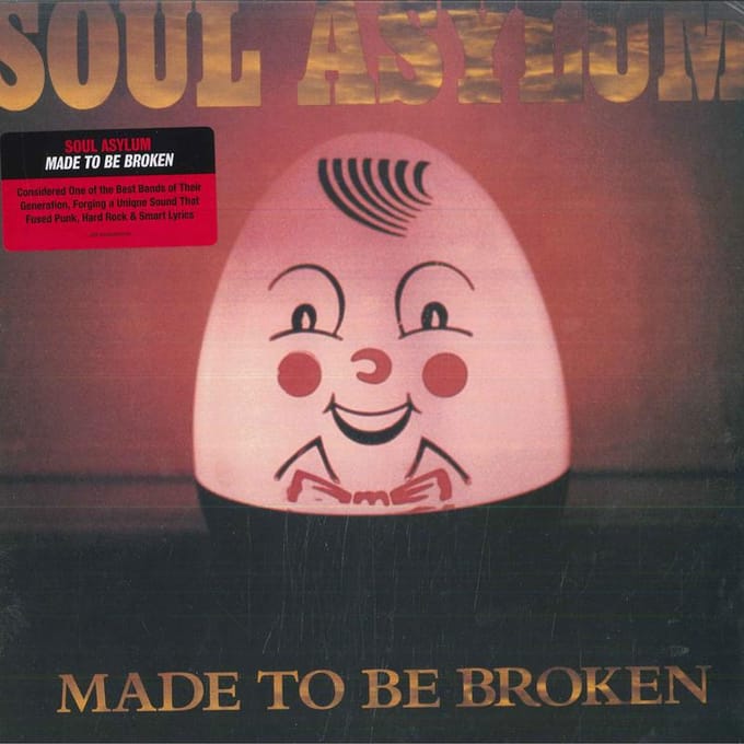 LP Plaat SOUL ASYLUM - Made To Be Broken OVLP313 Twin/Tone Record 2019 VS Rock beige