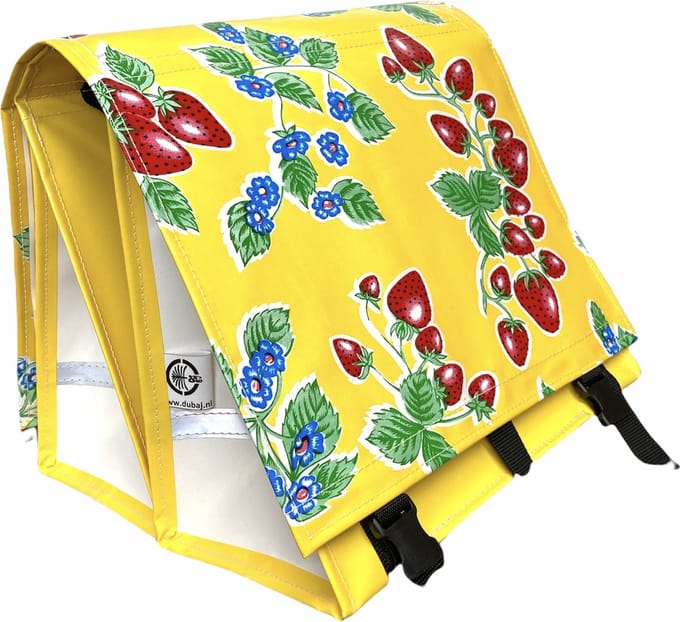 Du Baj large LUXE - Dubbele Fietstas - 45 l - Fresas Yellow