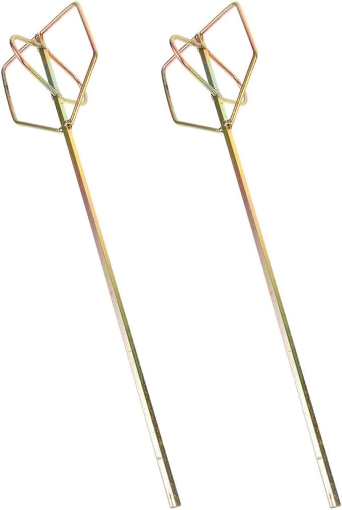 Mixer Staaf - Beton Mixer - Materiaalmengen - Stevige Staalconstructie - 48.7 x 12.5 cm - Goud