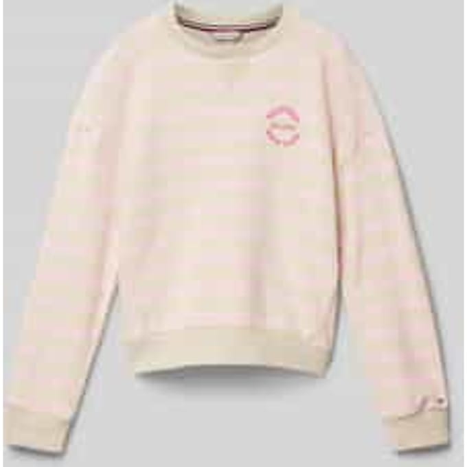 Sweatshirt met ronde hals