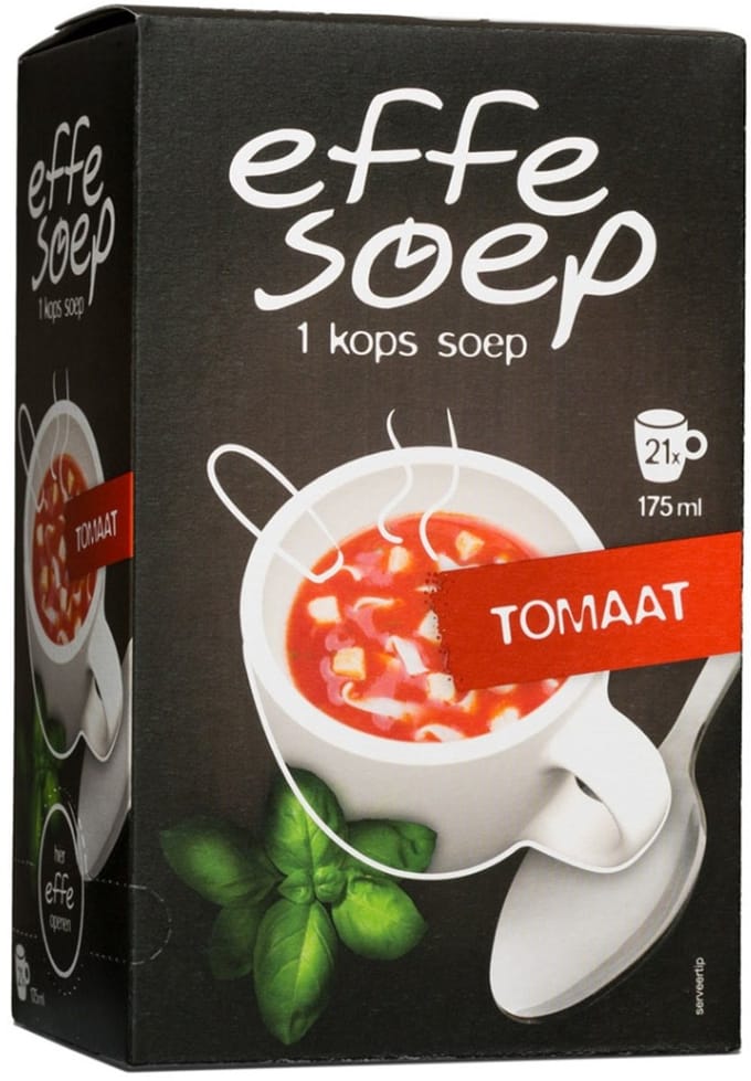 Effe soep tomaat | 1 kops | 21 x 175 ml