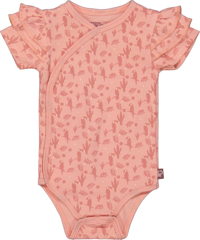 4PRESIDENT Romper - Toucan AOP - Maat 56 - Rompertjes baby