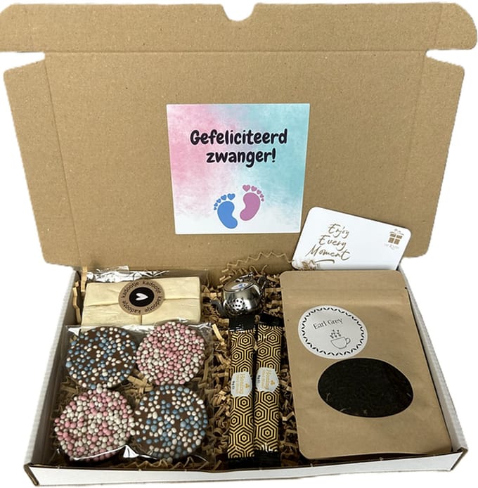 Zwanger - theezeefje - nougat - honing - chocolade
