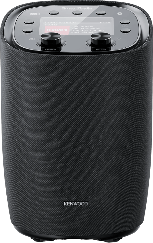 Kenwood CR-ST500S-B Smart Radio - DAB+/FM - Mono - Black