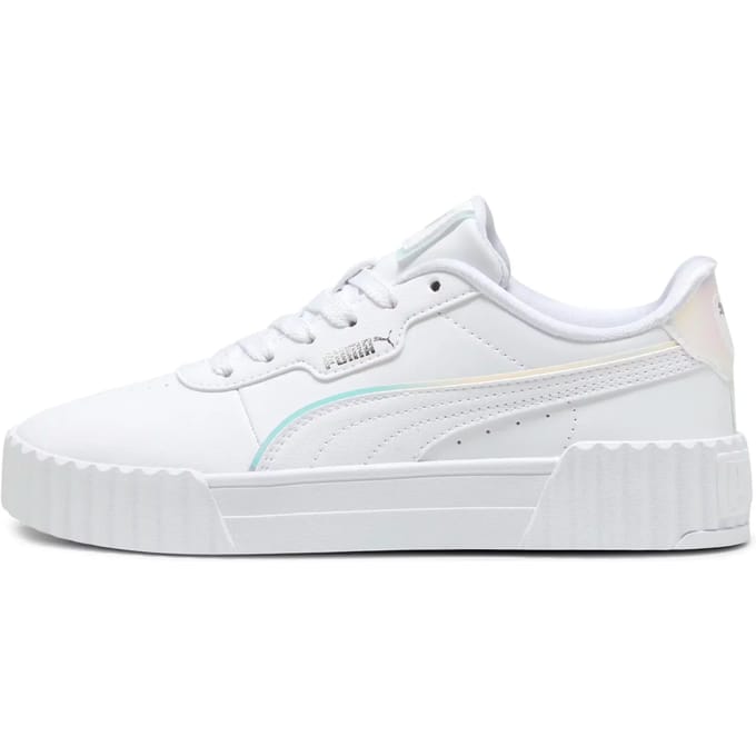 Puma carina 3.0 holo 2.0 in de kleur wit.