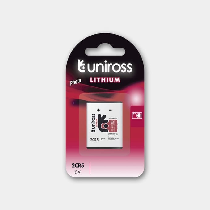 Uniross Lithium 2CR-5 6V 1 pack