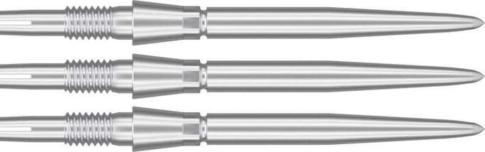 Target Swiss Points Storm Silver 30 mm