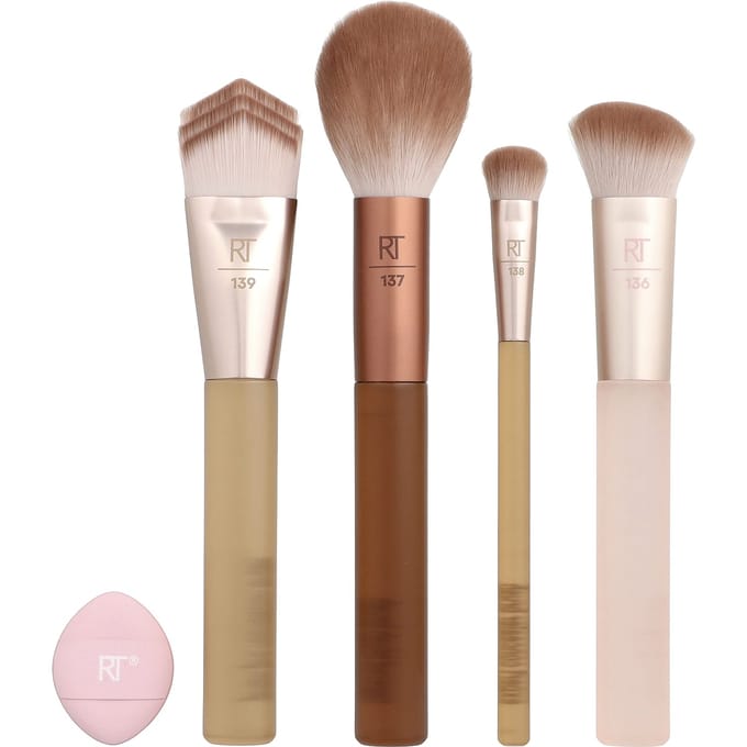 Real Techniques, New Nude 2.0, Bloed Basis Set, 5-delige set
