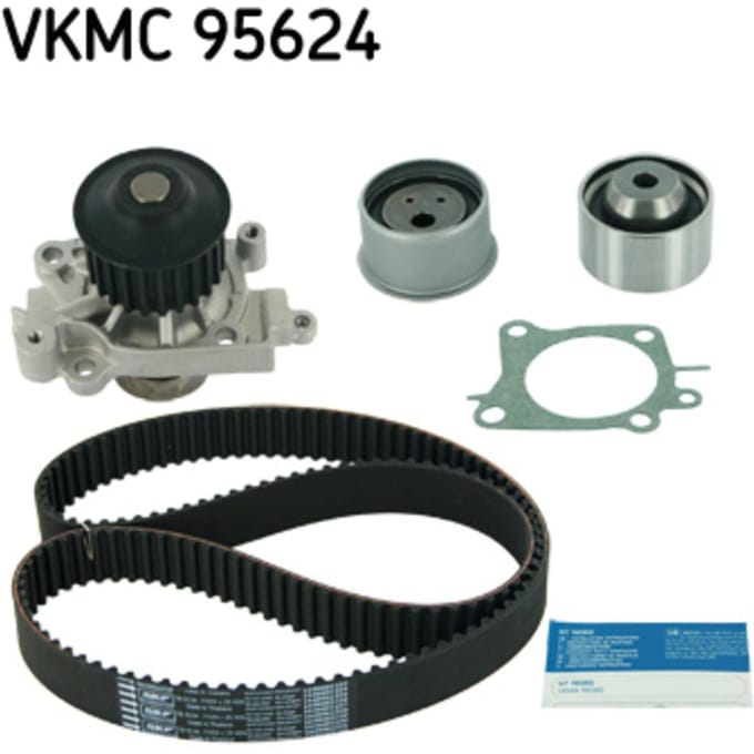 Waterpomp+distributieriem set SKF VKMC 95624