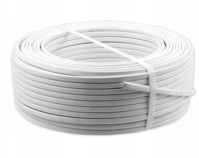 AKS Zielonka YDYp Serie - Elektrische Kabel - 3x2,5mm - 5m - Wit
