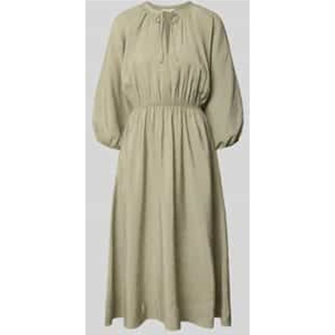 Midi-jurk met steekzakken model 'Worty'