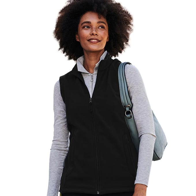 Regatta Vrouwen/dames 210 Series Microfleece Bodywarmer / Gilet (Zwart)