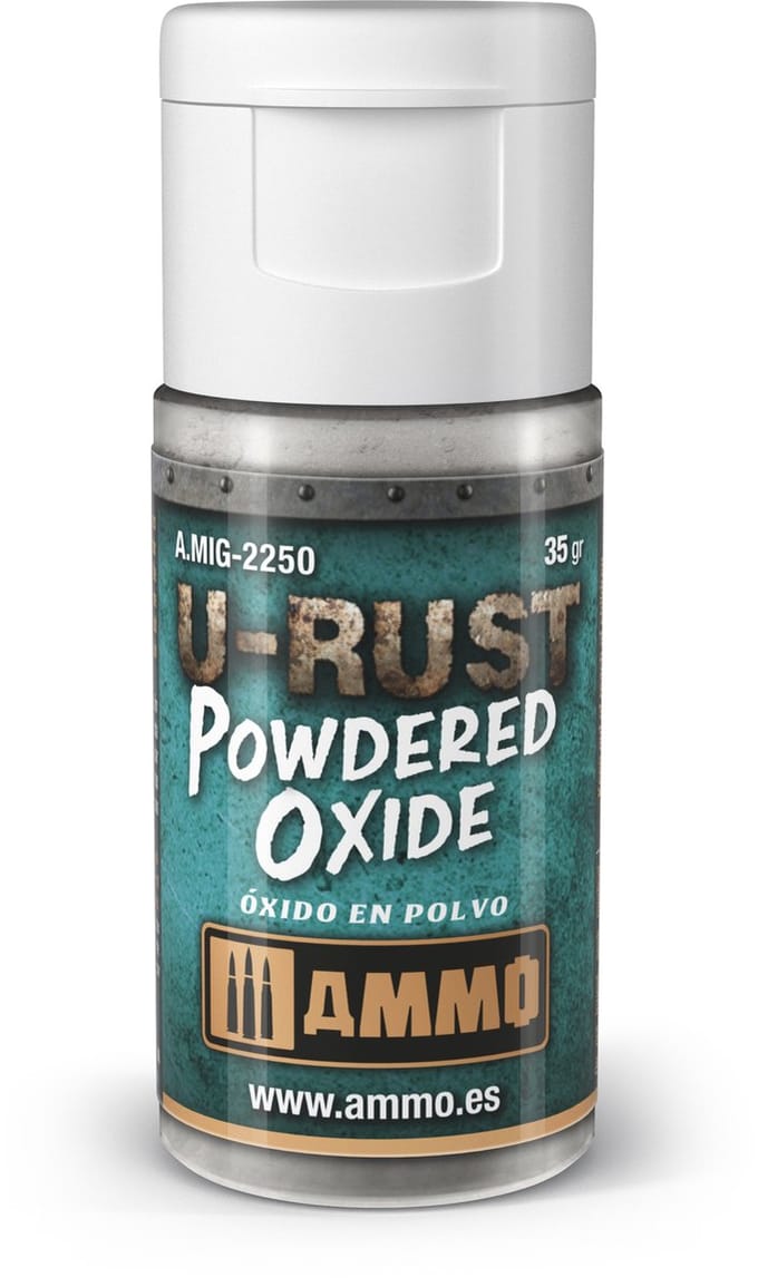 AMMO by Mig Jimenez Modelbouwdecoratie - MIG 2250 U-Rust Powdered Oxide - 15ml Effecten potje
