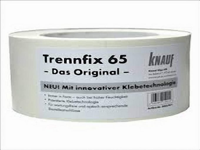Isolatietape voor Scheidingswanden 65mm x 50m Rol