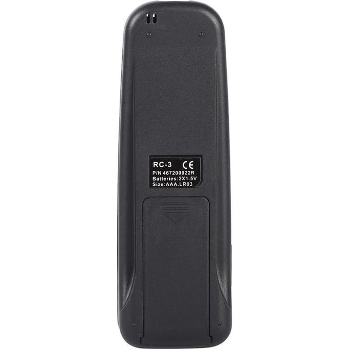 Télécommande de climatiseur à la mode Remplacement Contrôleur Universel Pour Liangyu RC 3 black