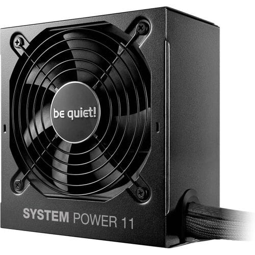 be quiet! System Power 11 550W Voeding - 550 Watt - 120 mm - ATX 3.1 - 80 Plus 80 PLUS Bronze