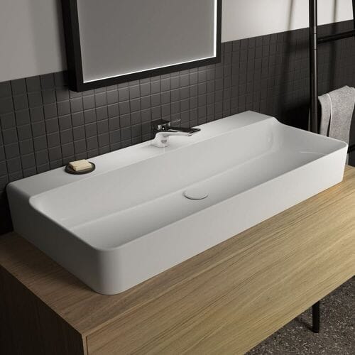 Ideal Standard washbasin 100 cm, 1 tap hole, without overflow T380001