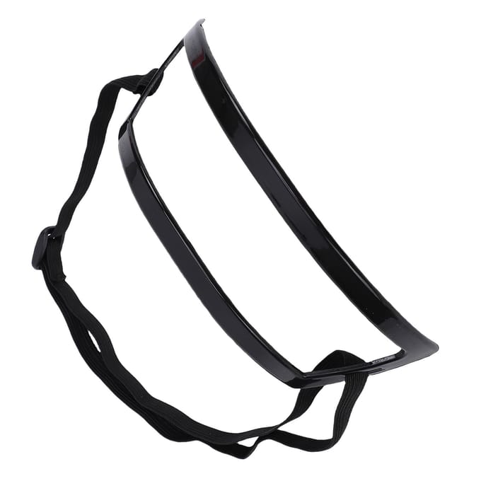 3 Pièces Pochoir de Rasage pour Décolleté Mains Libres Guide de Coupe de Cheveux Système de Coupe de Cheveux DIY Auto Blanc noir