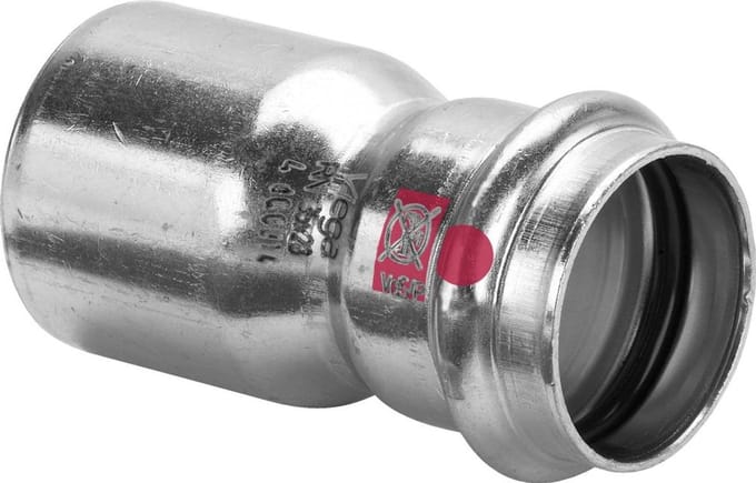 Viega Prestabo reduction 28 x 15 mm galvanized steel