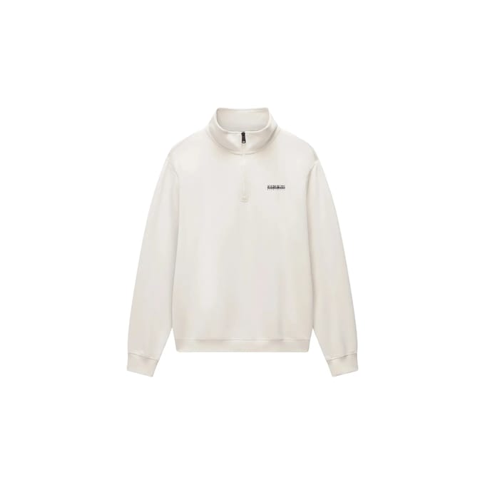 relaxed fit sweatshirt van elastische katoenmix