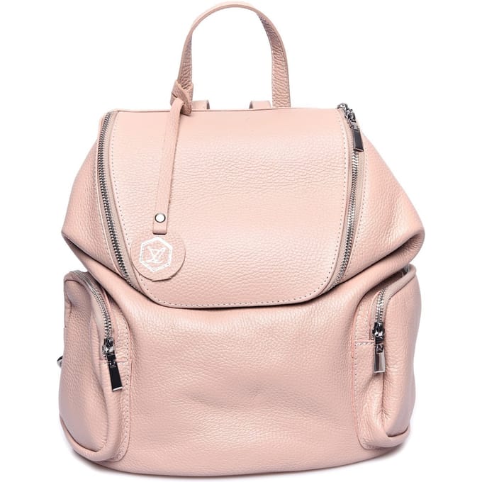 Luisa Vannini Rose Rundleer Tas