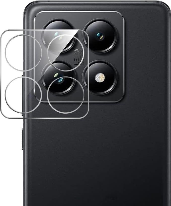 Camera Protector voor Xiaomi 14T - 2 stuks van glas Transparante glazen