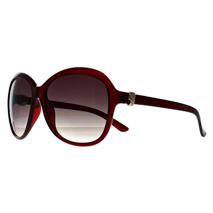 Seksy N2812 C transparante bordeaux rook gradiÃ«nt zonnebril