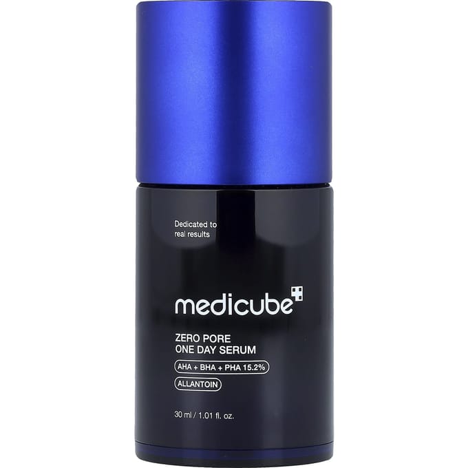 Medicube - Zero Pore One Day Serum - AHA - BHA - PHA -Allantoin - 30 ml - Korean Skincare