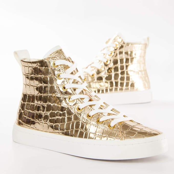 Guess damessneakers Elga goud