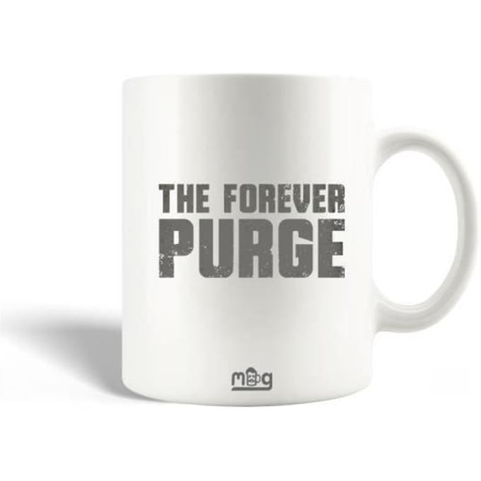 Mug en Céramique The Forever Purge Logo Gris