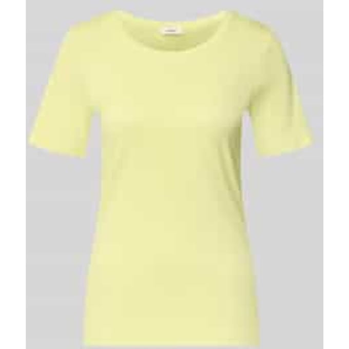 s.Oliver - female - T-shirt van interlock jersey in een slanke pasvorm