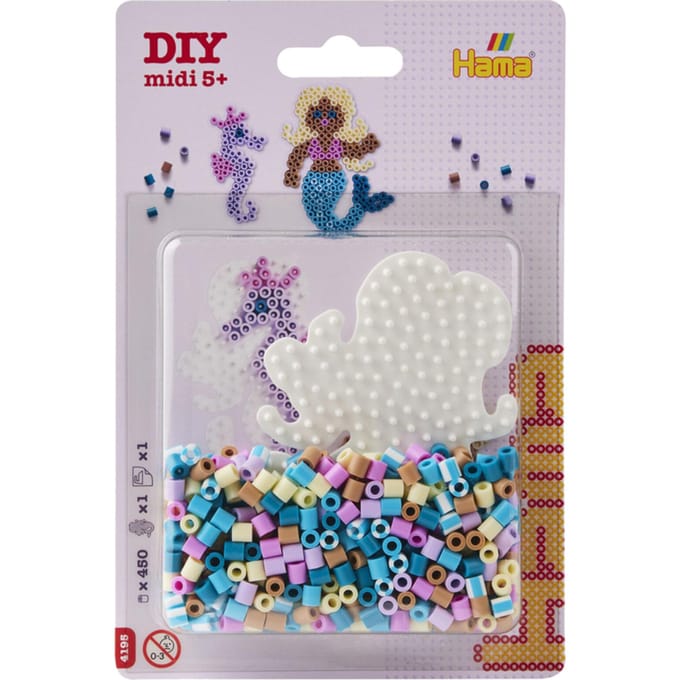 Hama strijkkralen zee aqua mini set 450 delig
