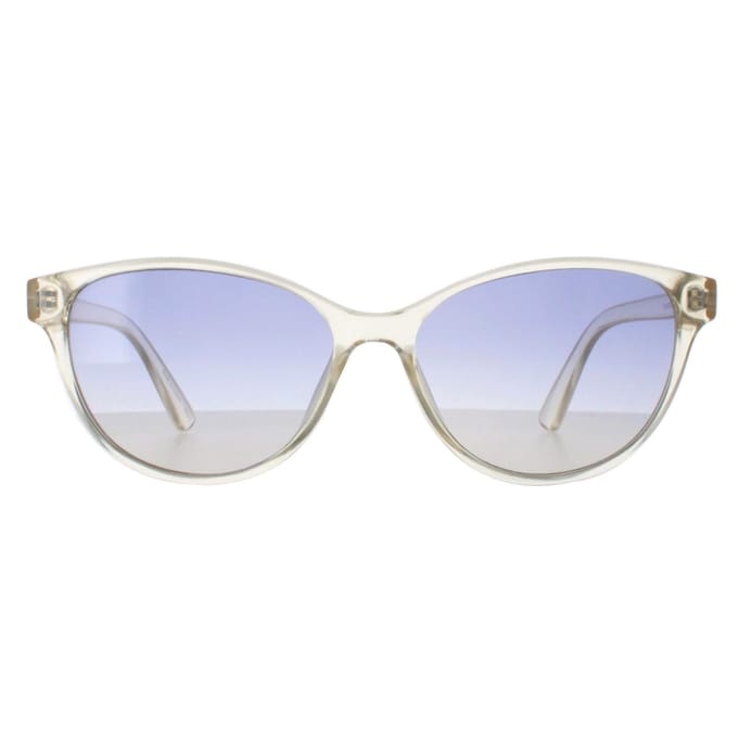 Calvin Klein CK20517S 740 kristal lichtgele zonnebril met kleurverloop