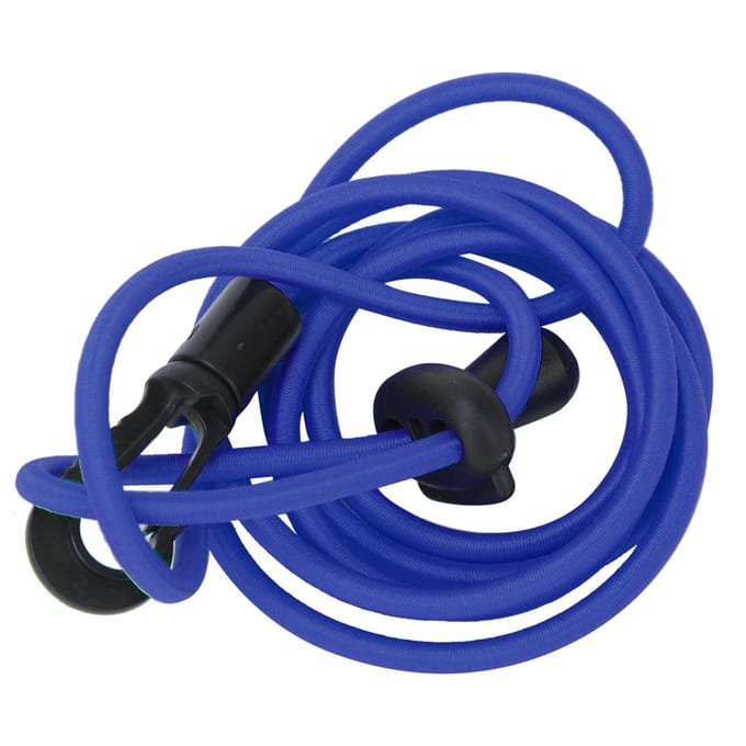 Doe-het-zelf Elastisch Kajakpeddel Leash Bungee Touw Gesp Combinatie Lanyard Kano AccessoireBlauw blauw