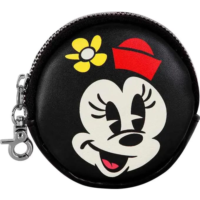 Karactermania - Disney - Minnie Mouse Chibi - Cookie Portemonnee Heren Dames - Geldbeugel - Zwart