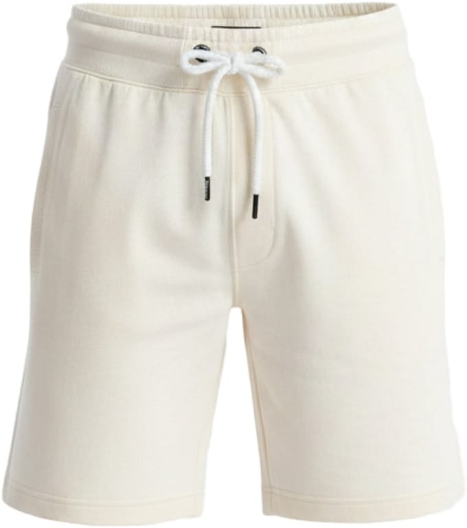 OMBRE Korte Broek - Regular Fit - Katoen - Effen Crème XL