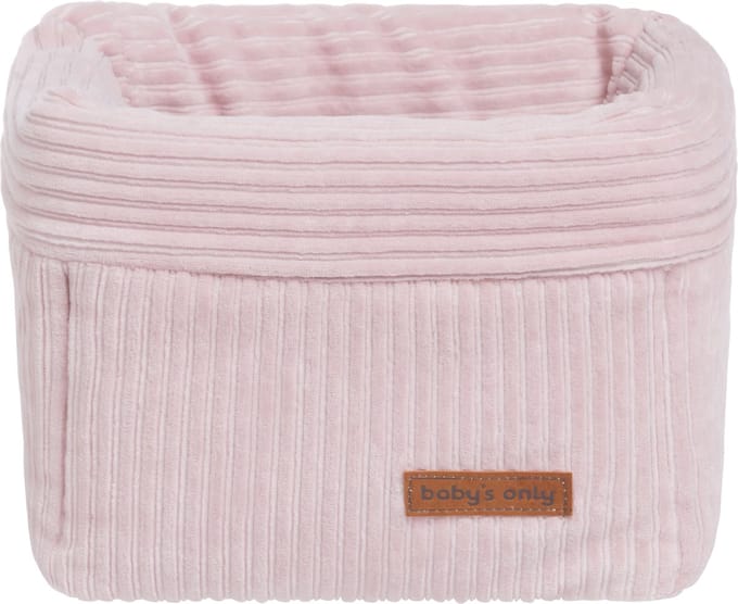 Baby's Only Commodemandje - Opbergmandje - Commode organizer - Babykamer accessoires Sense - Oud Roze