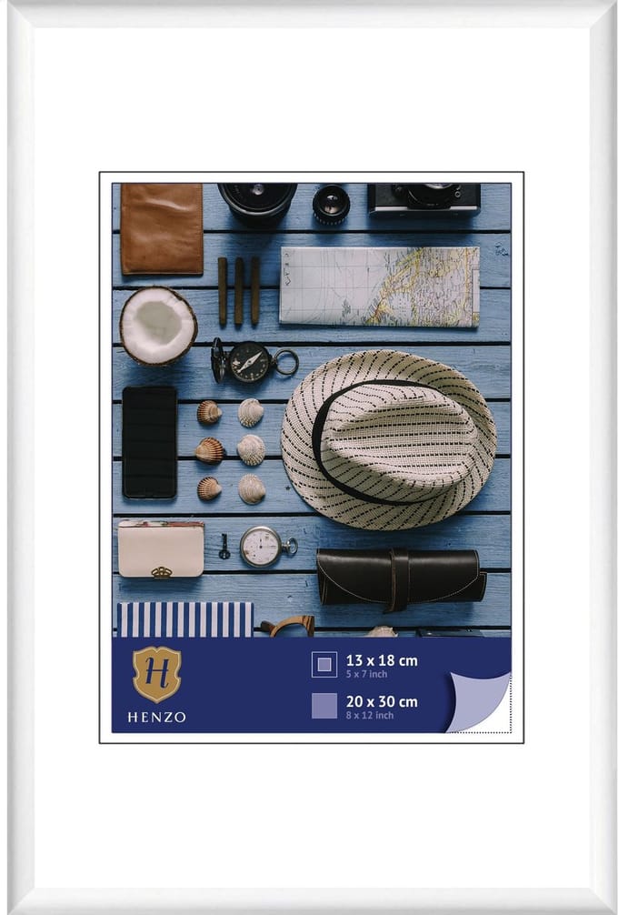 Fotolijst - Henzo - Napoli - Fotomaat 20x30 cm - Wit