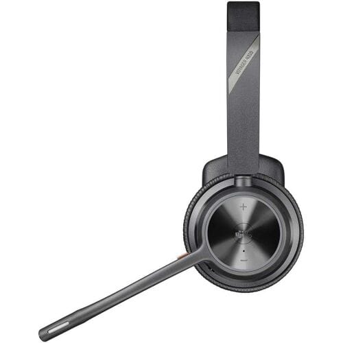HP Poly Voyager 4310 UC Mono On Ear headset Bluetooth Mono Zwart Noise Cancelling Volumeregeling, Incl. oplaad- en dockingstation Computer