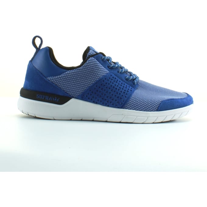 Supra Scissor Blauw Textiel Heren Lace Up Trainers 08027 442