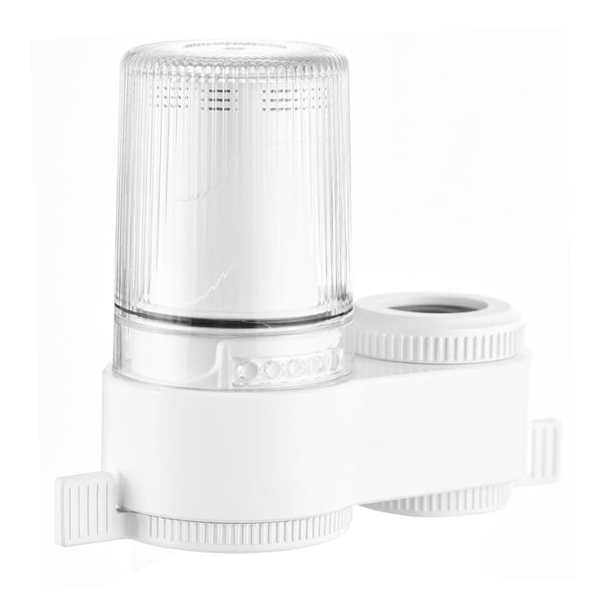 Universeel Waterfilter voor Keukenkraan 7-Staps Zuivering Terugspoeling Zelfreinigend Filter Eén Stap wit