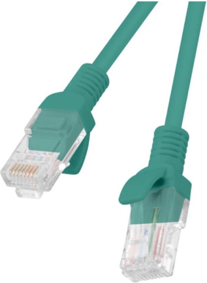 Lanberg Patchcord Netwerkkabel Utp Voor Router, Switch, Modem Rj45 Cat6 1M