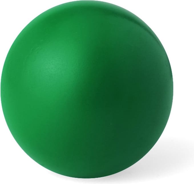 Groene anti stressbal 6 cm