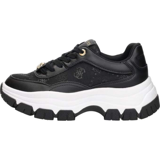 Guess Berrett 2 Sneakers Laag - zwart - Maat 36