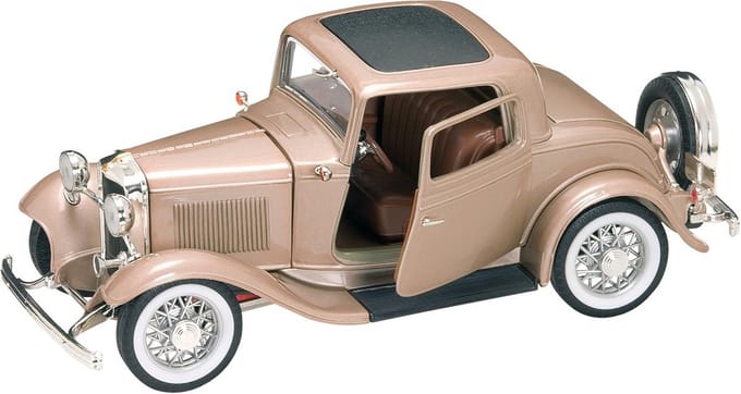Klassieke Coupé Modelauto 1932 Schaal 1:18 - Gedetailleerd Diecast Model