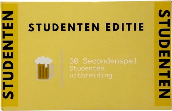 Studentenspel 30 Seconds - Uitbreiding voor studenten - Kaartspellen