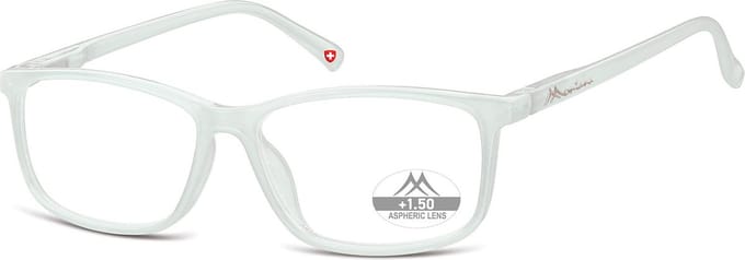 Montana Eyewear MR62 Leesbril +3.50 - Milky white