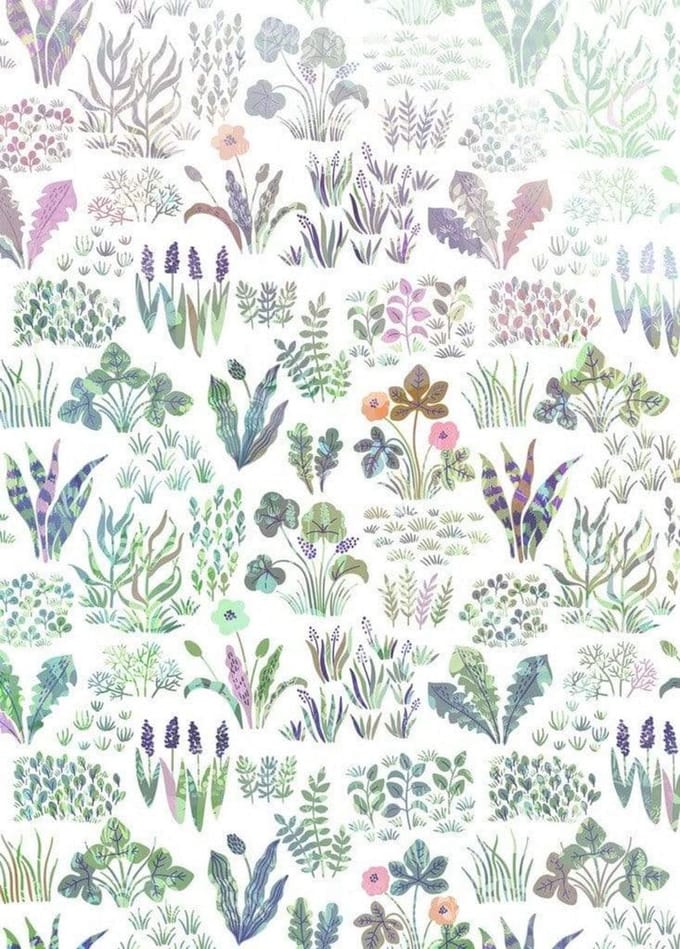 Fotobehang - Flower Farm 200x280cm - Vliesbehang