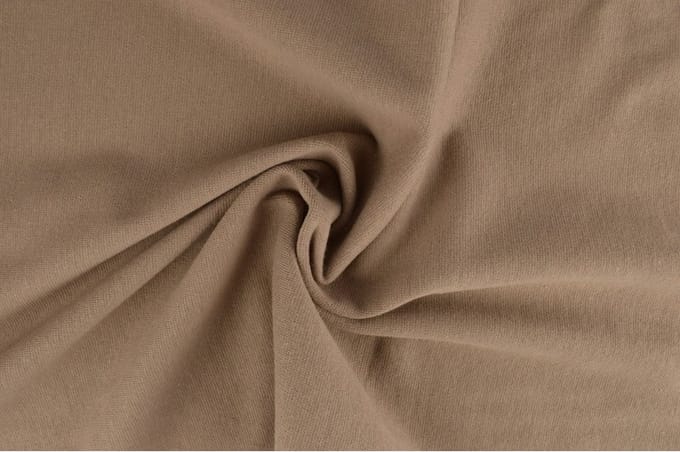 Boordstof Effen - Taupe - 1 meter - Per meter
